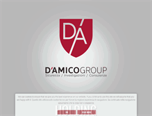Tablet Screenshot of damicogroup.it